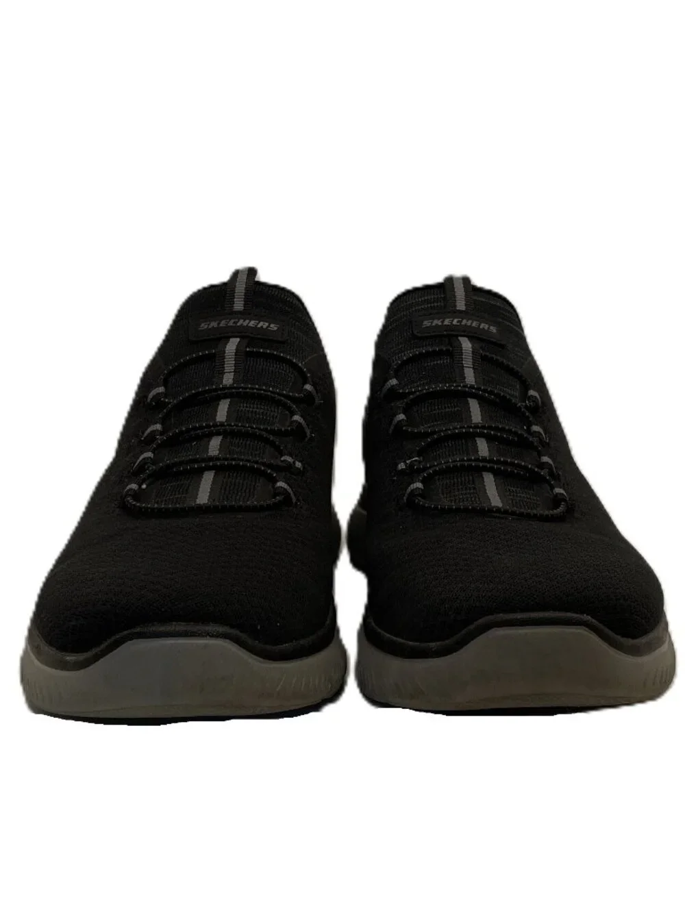 Skechers Hands-Free Slip-Ins Shoes Men's Sz 15 Black Sneakers Summits High Range